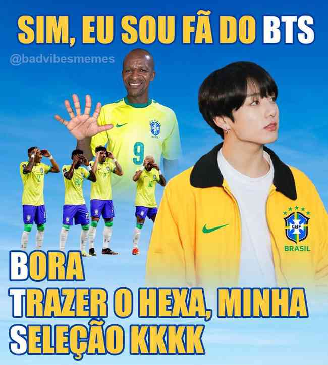 Memes da goleada do Brasil em cima da Coreia divertem torcedores