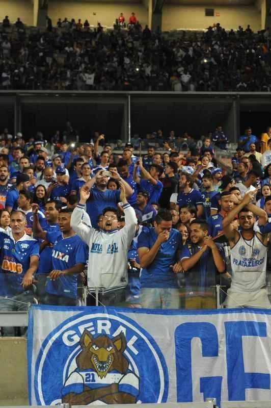 Torcida do Cruzeiro lotou o Mineiro em duelo com o Grmio pela semifinal da Copa do Brasil