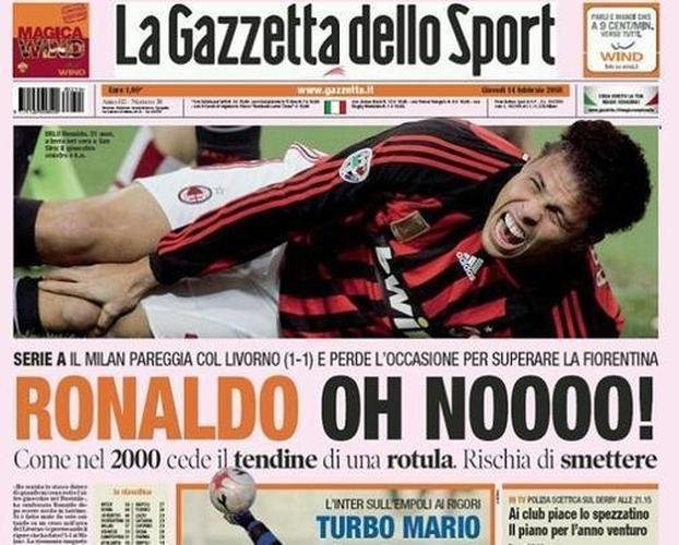 Uma carreira repleta de gols, recordes, ttulos... e leses