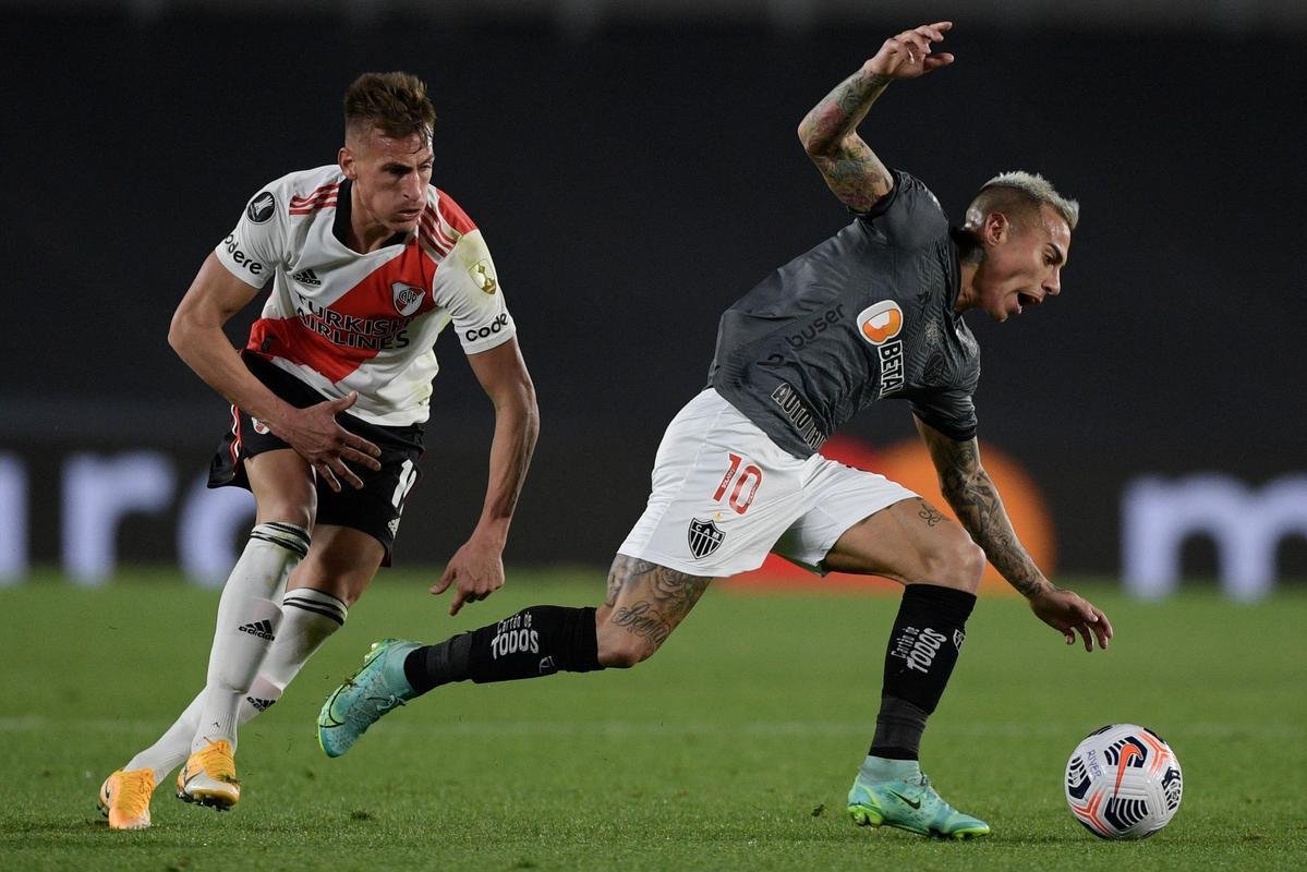 River Plate x Atltico: fotos do duelo de ida das quartas de final da Copa Libertadores, no Monumental de Nez, em Buenos Aires