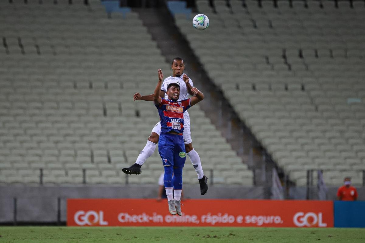 Atltico perdeu por 2 a 1 para o Fortaleza, no Castelo