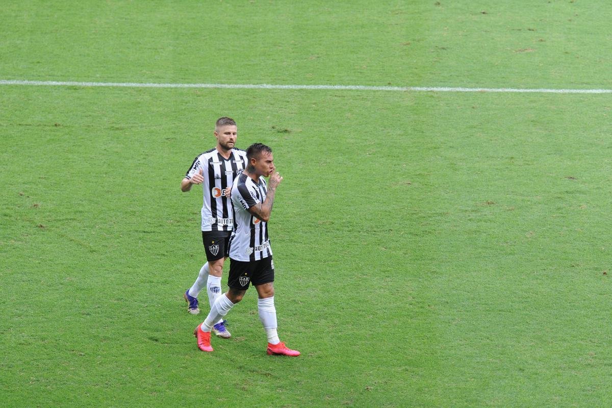 Fotos do jogo entre Atltico e Pouso Alegre, no Mineiro, em Belo Horizonte, pela oitava rodada do Campeonato Mineiro de 2021