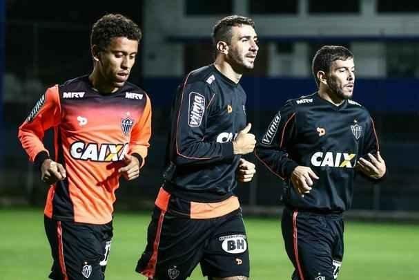 Fotos do treino do Atlético no Estádio Rumiñahui