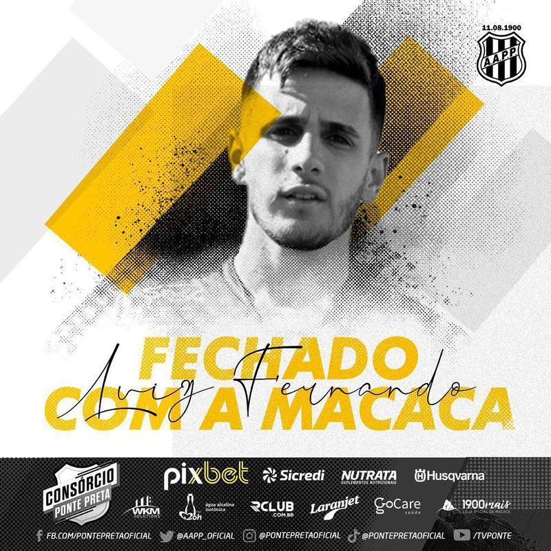 Luiz Fernando, atacante (Ponte Preta)