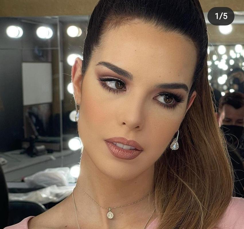 Fotos de Amanda Dudamel, filha de ex-treinador do Atltico, vencedora do Miss Venezuela