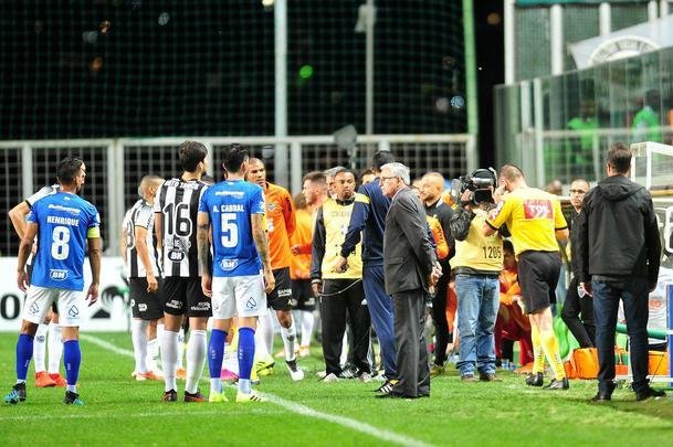 Torcida do Cruzeiro compareceu ao Independncia