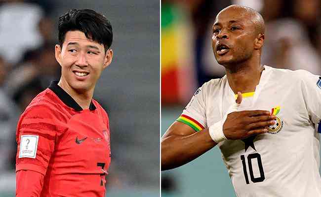 Coreia do Sul e Gana se enfrentaro pelo Grupo H