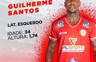 Tombense contratou o lateral-esquerdo Guilherme Santos, que passou pelo Atltico