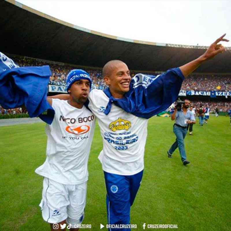 4 - Leandro (2003, 2004 e 2006 pelo Cruzeiro, e 2010 pelo Atltico)

