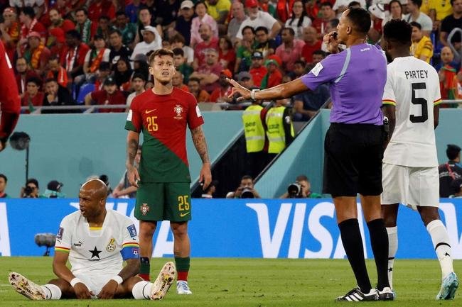 Portugal e Gana se enfrentaram pelo Grupo H da Copa do Mundo.