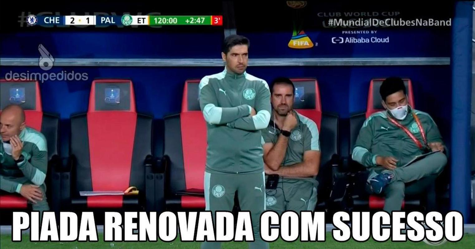 Veja os memes da derrota do Palmeiras para o Chelsea, por 2 a 1, na final do Mundial de Clubes