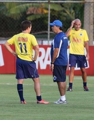 Cruzeiro encerrou prepara��o para jogo decisivo da segunda fase da Copa do Brasil