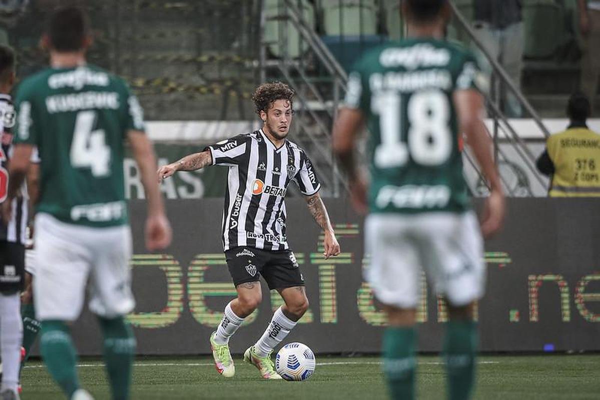 Zaracho empatou o jogo para o Atltico no Allianz Parque com Zaracho: 1 a 1