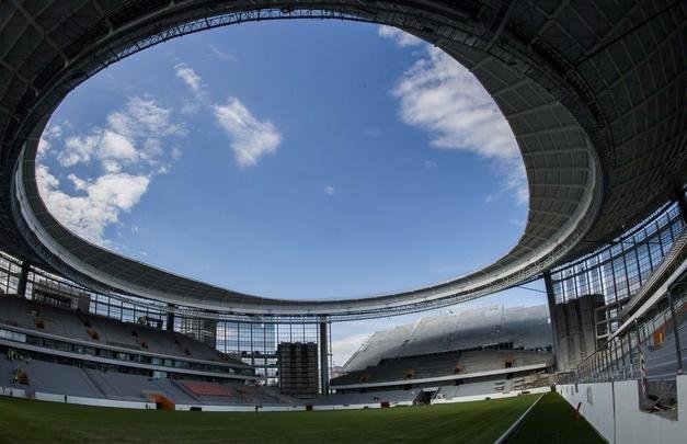 Arena Ecaterimburgo receberá apenas quatro jogos na fase de grupos da Copa do Mundo