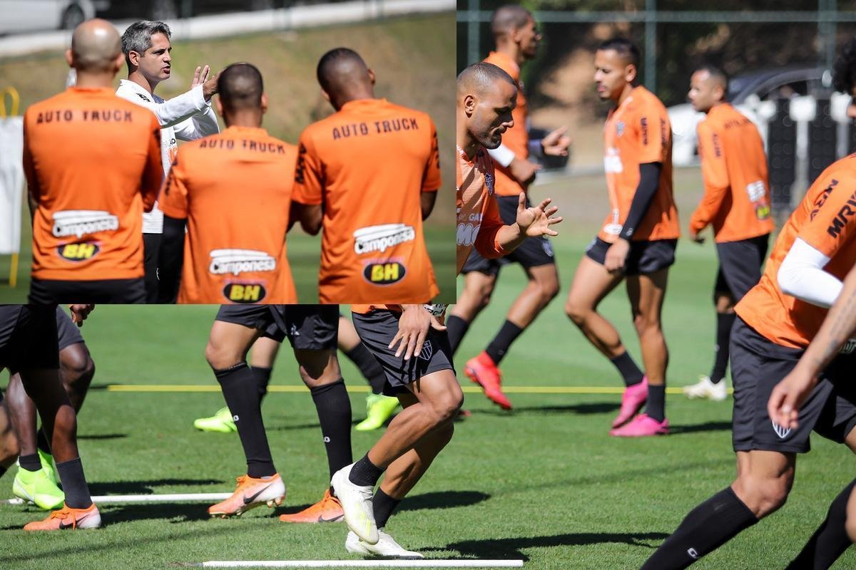Atltico fez, nesta sexta, ltimo treino antes do duelo na Arena da Baixada
