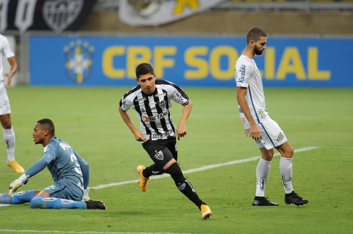 Fotos de Atltico x Santos, no Mineiro, pelo Campeonato Brasileiro