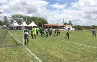 A inaugurao do centro de treinamento contou com um amistoso entre equipes amadoras do Serto de Pernambuco. 