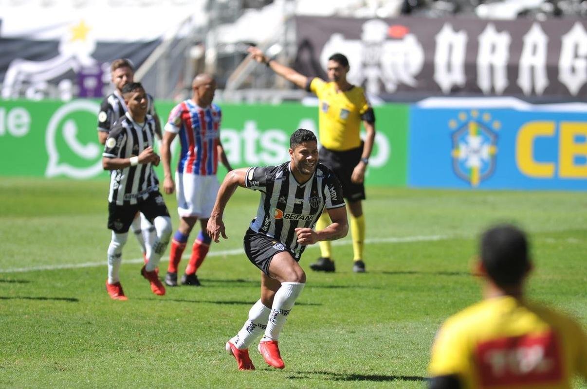 Atltico e Bahia fizeram o 1 dos trs jogos que tero em 11 dias; os outros sero pela Copa do Brasil  