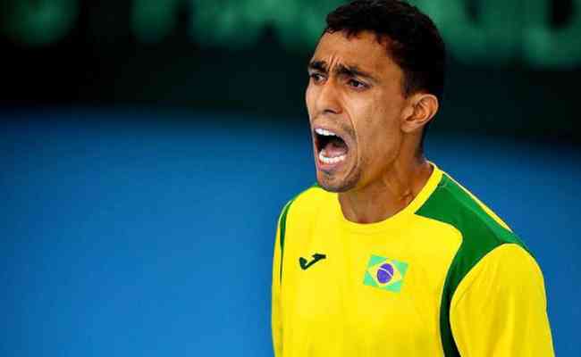 Esta será a primeira Olimpíada de Thiago Monteiro, de 27 anos
