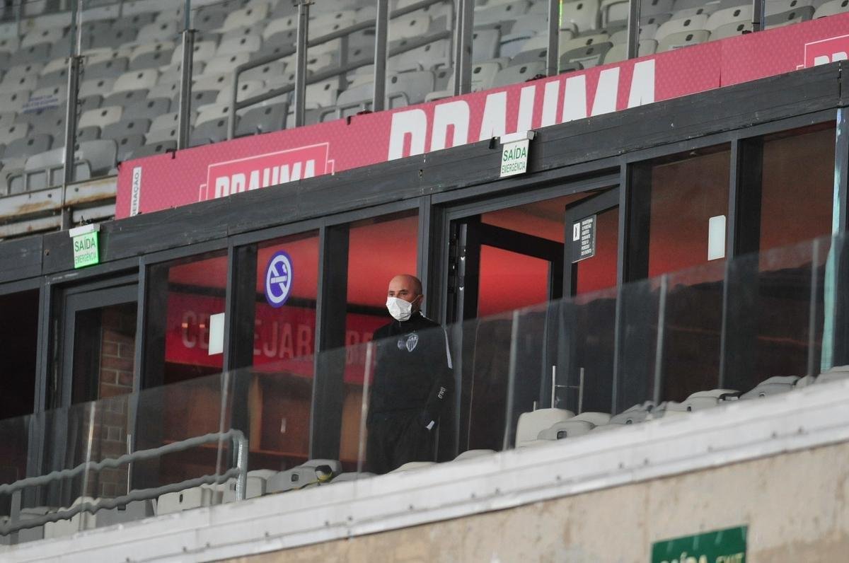 Melhores imagens do duelo entre Atltico e Bragantino, pela Srie A do Brasileiro