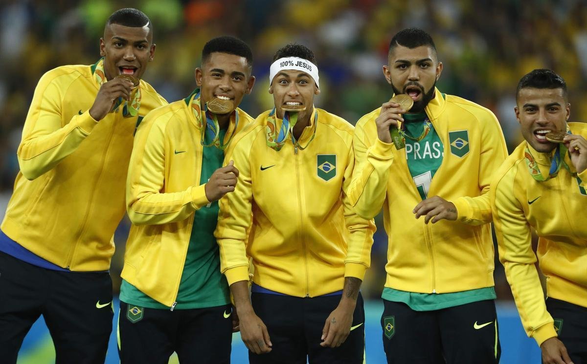 Brasil vence a Alemanha e conquista o ouro indito
