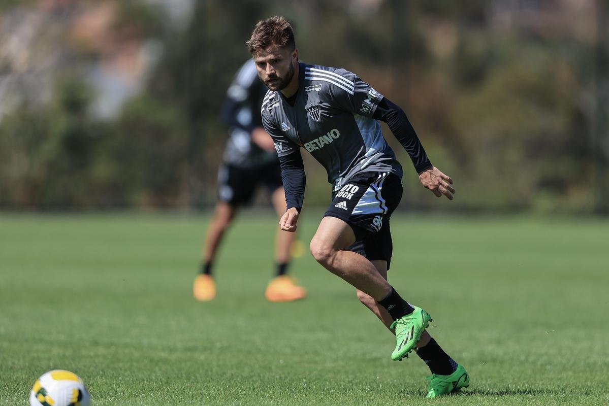 Treino do Atltico para enfrentar o Athletico-PR, no domingo (7/8), s 19h, pelo Campeonato Brasileiro.