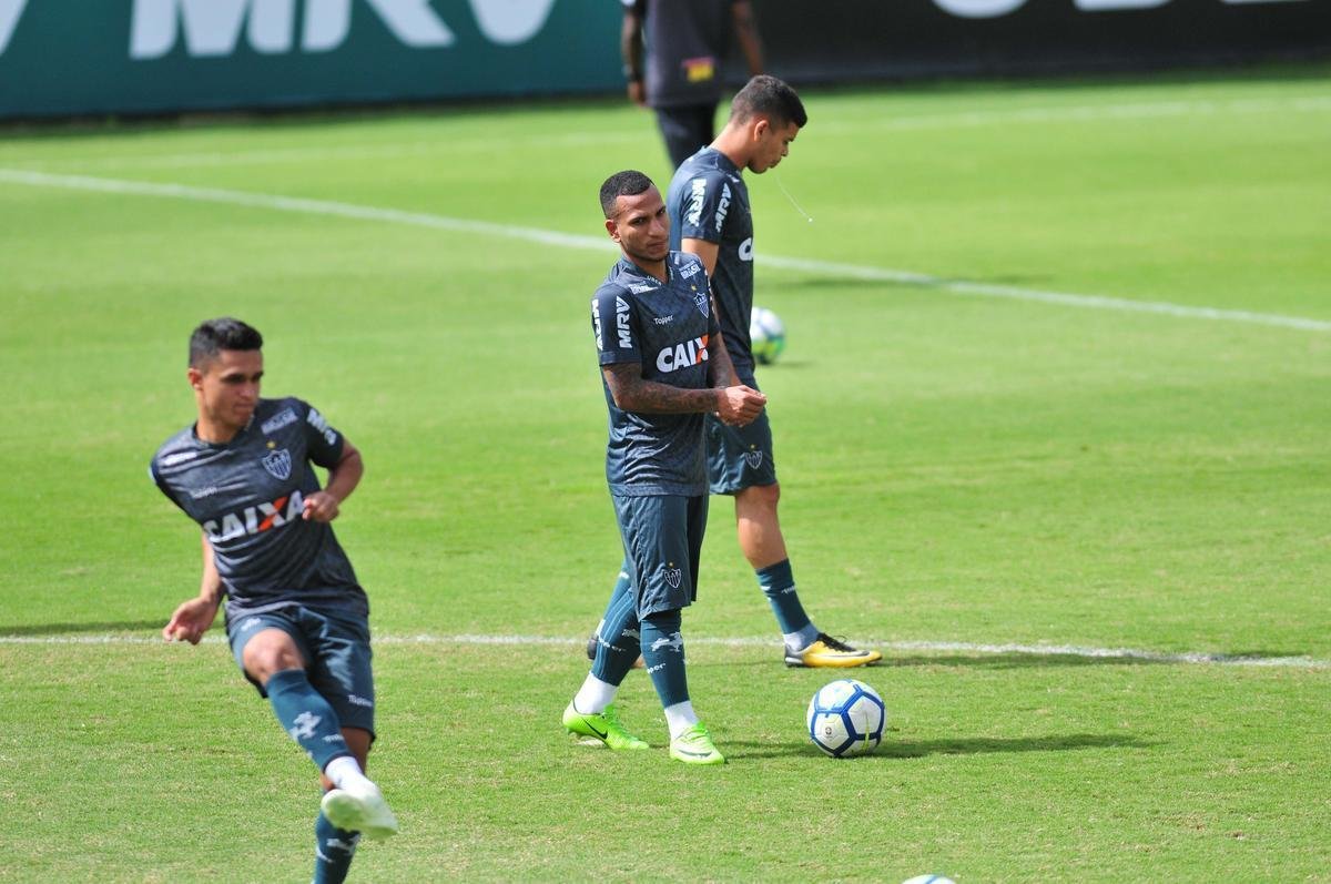 Atltico encerrou a preparao para enfrentar a Chapecoense, nesta quarta-feira, s 19h30, pela volta das oitavas de final da Copa do Brasil