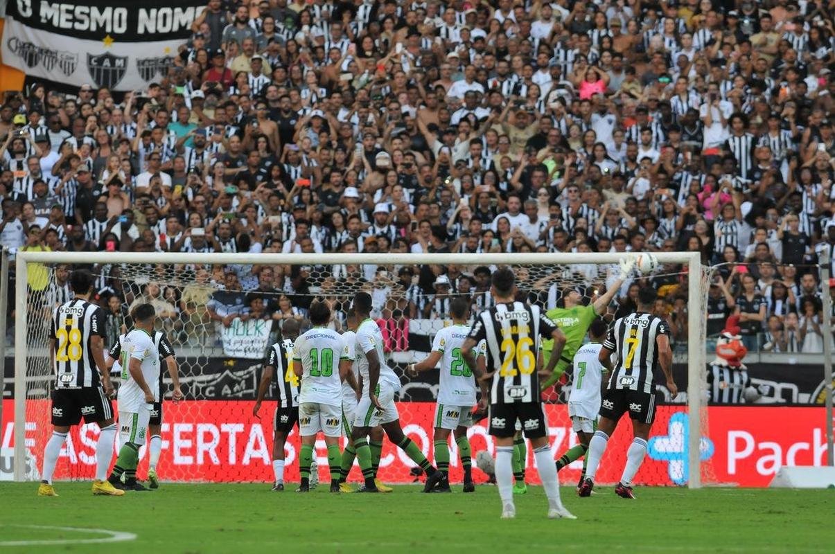 Atltico e Amrica se enfrentaram no Mineiro neste sbado (25/2), em jogo vlido pela stima rodada do Campeonato Mineiro