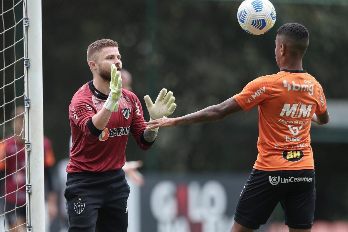 Treinamento do Atltico neste sbado, aps o ttulo brasileiro