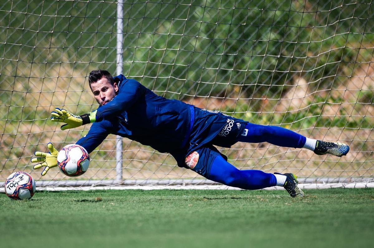 Fotos do treino do Cruzeiro desta terça-feira, na Toca da Raposa II
