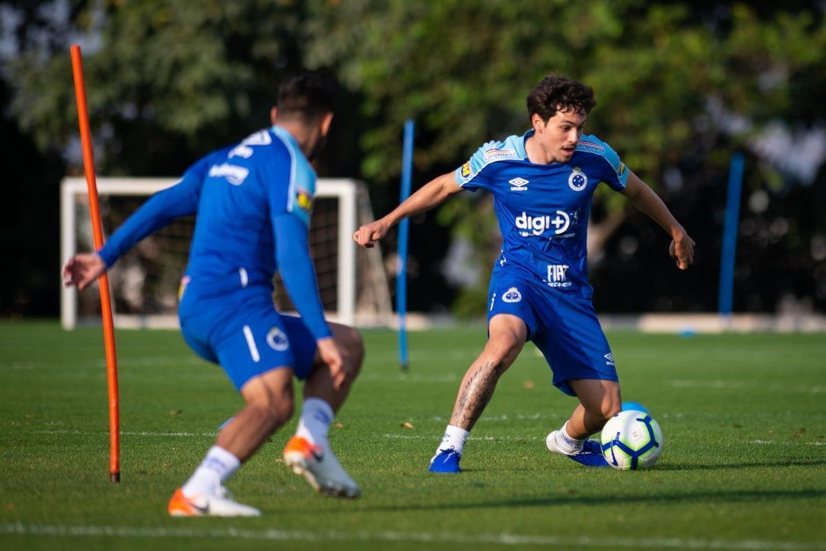 Fotos do treino do Cruzeiro desta quarta-feira, 21 de agosto, na Toca da Raposa II