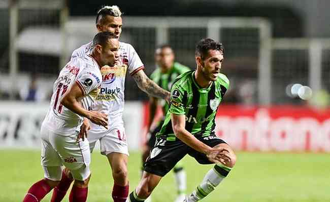 Lucas Kal atuou como titular no duelo entre América e Tolima pela Copa Libertadores
