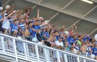 Torcida do Cruzeiro na final do Mineiro, no Independncia, diante do Atltico