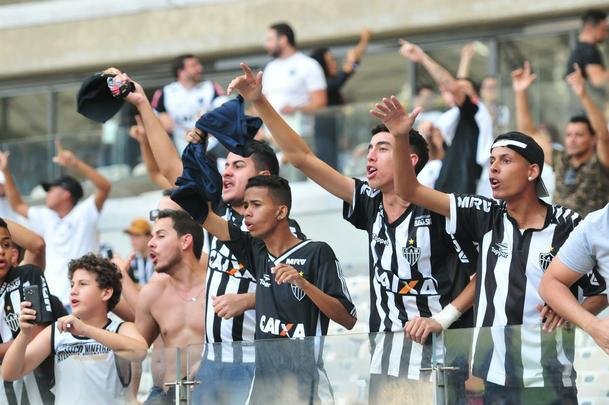 Torcida do Atltico esteve presente no Mineiro, no clssico contra o Cruzeiro