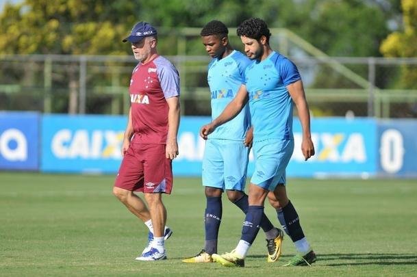 Fotos do ltimo treino do Cruzeiro antes do jogo diante do Tupi, pela semifinal do Campeonato Mineiro