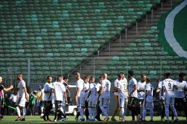 Amrica e Boa Esporte empataram em jogo movimentado no Independncia 