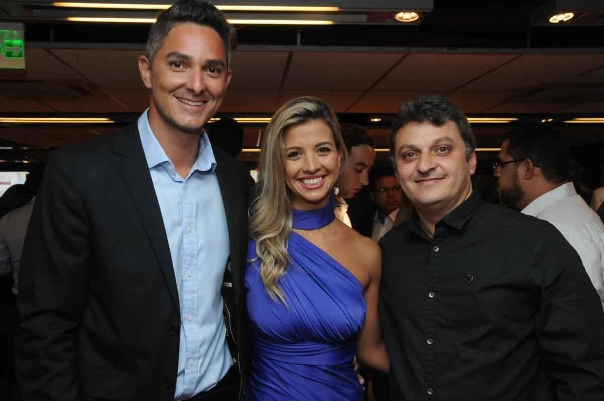 Personalidades na cerimnia do 16 Trofu Tel Santana