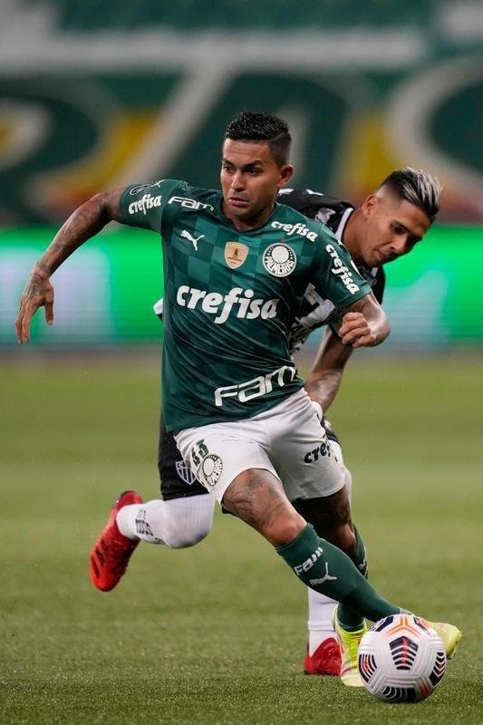 Fotos do jogo de ida da semifinal da Copa Libertadores de 2021, entre Palmeiras e Atltico, no Allianz Parque, em So Paulo