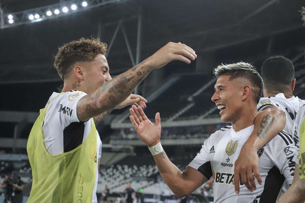 Botafogo x Atltico: veja fotos do jogo no Nilton Santos