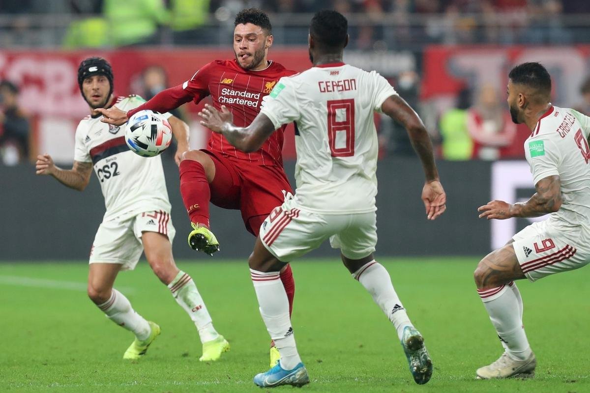 As melhores fotos da deciso do Mundial, entre Liverpool e Flamengo