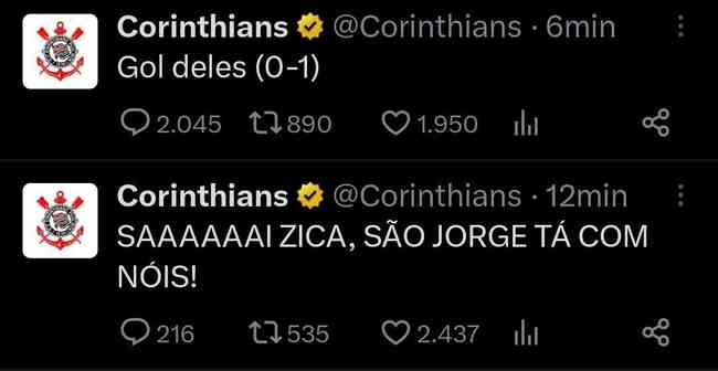 Mesmo com um a mais, Corinthians fica no 0 a 0 com Argentinos