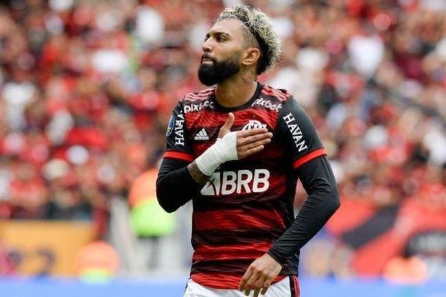 4 - Gabigol (Flamengo) - 28 jogos e 16 gols