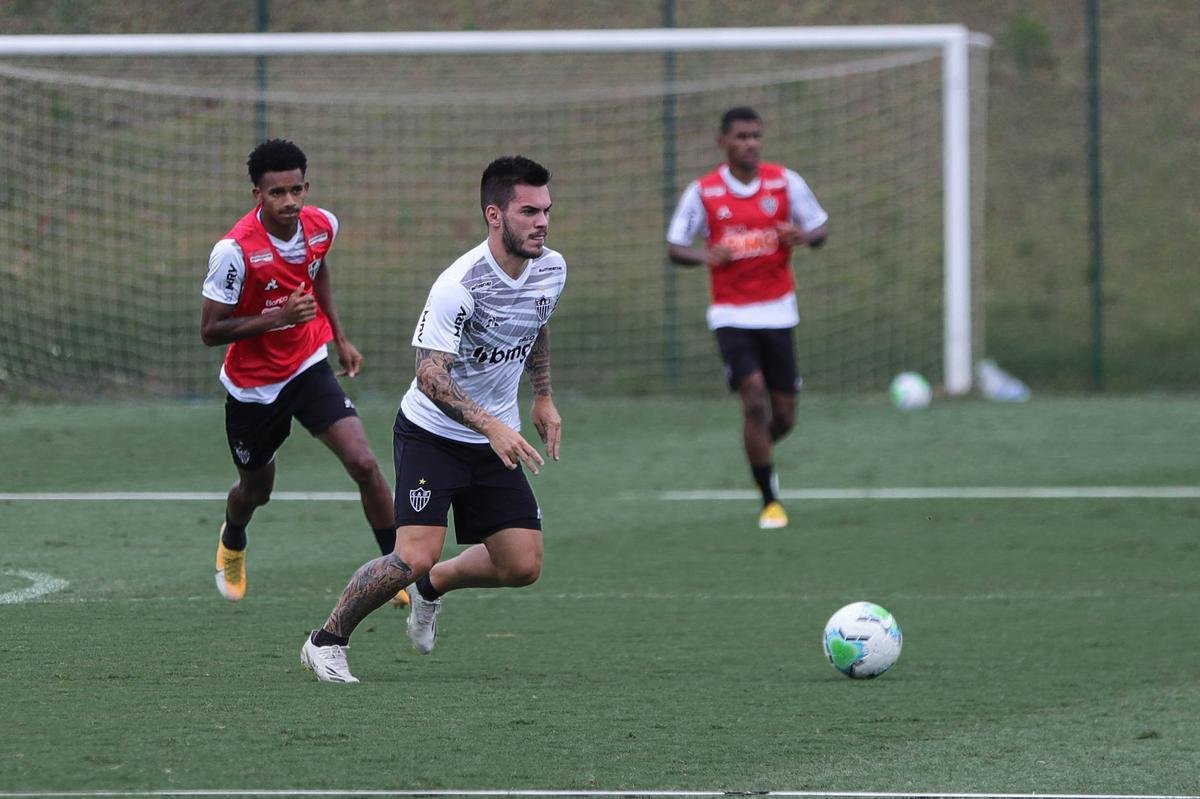 Fotos do treinamento do Atltico nesta sexta-feira, o penltimo antes do jogo contra o Internacional