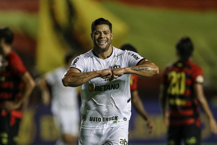 Dos dez gols marcados no Atlético, Hulk abriu o placar em cinco partidas. Além disso, ele deu duas assistências quando o jogo estava 0 a 0.