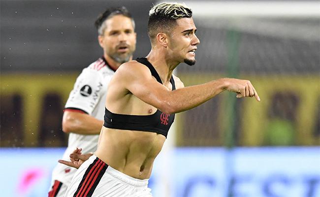 Andreas Pereira participou da campanha do Fla no primeiro semestre