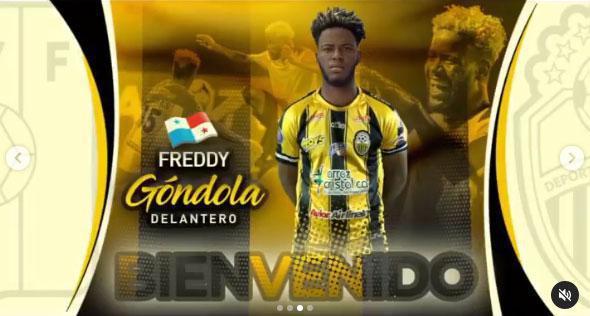 Freddy Góndola, atacante (Deportivo Táchira, da Venezuela)