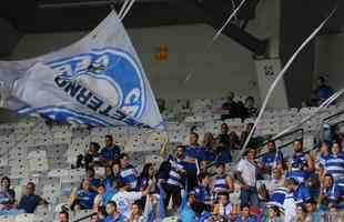 Torcida do Cruzeiro no clssico contra o Atltico, no Mineiro, pela final do Campeonato Mineiro