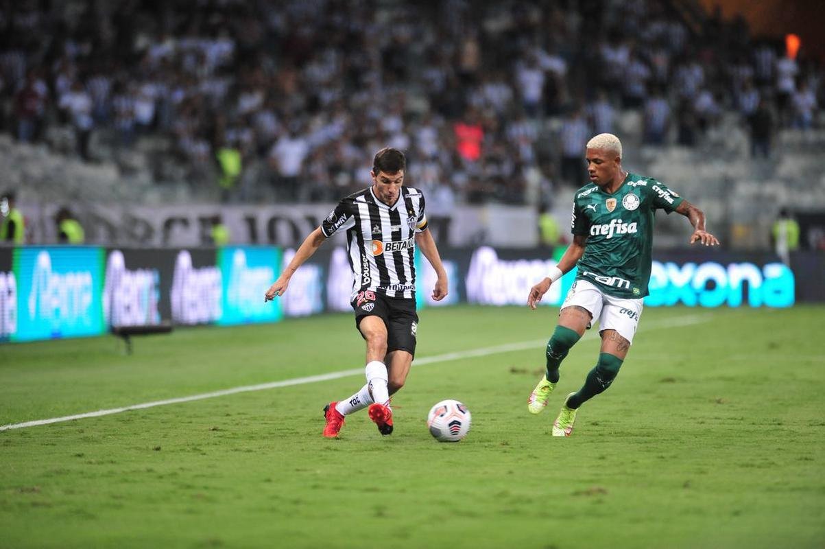 Fotos da partida de volta da semifinal da Copa Libertadores de 2021, no Mineiro, entre Atltico e Palmeiras