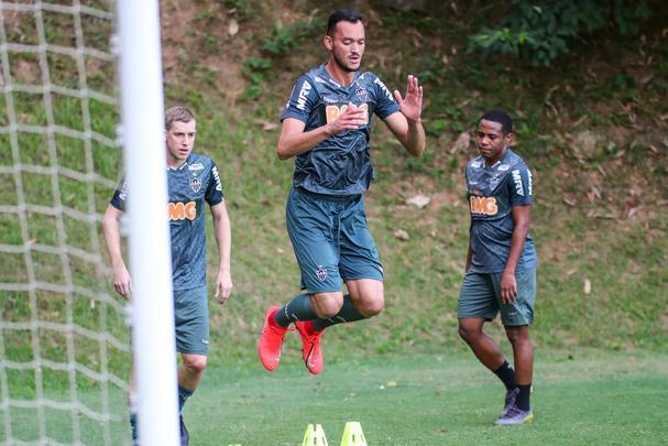 Atlético treinou nesta terça-feira, na Cidade do Galo