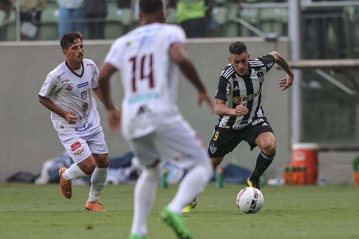 Atltico x Patrocinense: fotos do jogo pelo Campeonato Mineiro